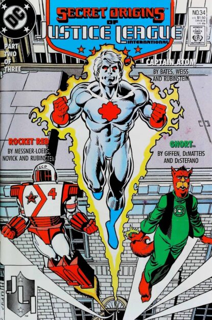Couverture de SECRET ORIGINS (1986) #34 - par Jerry Ordway - lecubeacomics.com