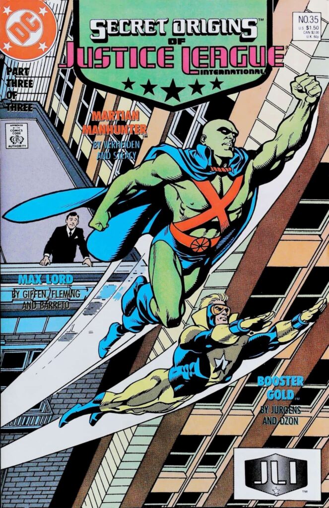 Secret Origins #35, vue de l'exemplaire