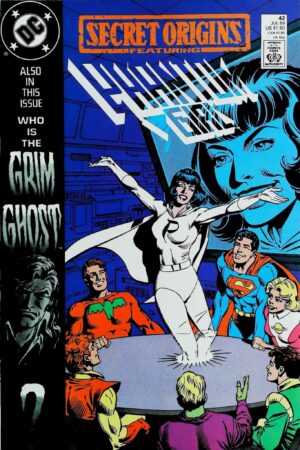 Couverture de SECRET ORIGINS (1986) #42 - par Dick Giordano - lecubeacomics.com