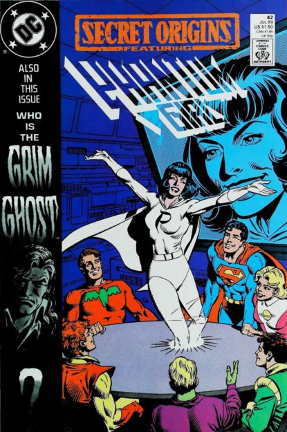 Couverture de SECRET ORIGINS (1986) #42 - par Dick Giordano - lecubeacomics.com