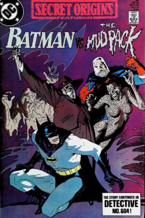 Couverture de SECRET ORIGINS (1986) #44 - par Kevin Nowlan - lecubeacomics.com