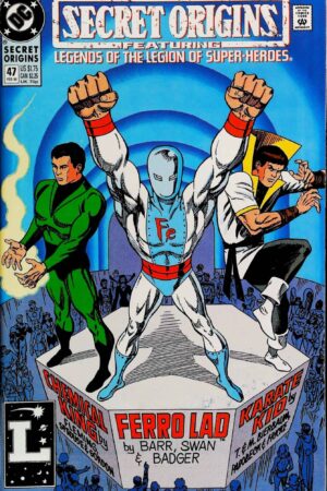 Couverture de SECRET ORIGINS (1986) #47 - par Dave Cockrum - lecubeacomics.com