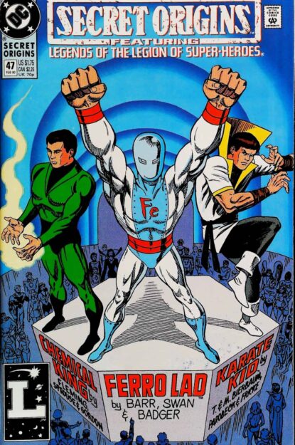 Couverture de SECRET ORIGINS (1986) #47 - par Dave Cockrum - lecubeacomics.com