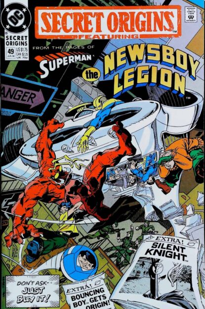 SECRET ORIGINS (1986) #49 - DC Comics - lecubeacomics.com Couverture de SECRET ORIGINS (1986) #49 - par Karl Kesel - lecubeacomics.com