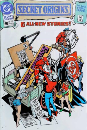 Couverture de SECRET ORIGINS (1986) #50 - par Ty Templeton - lecubeacomics.com