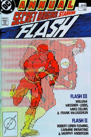 Couverture de SECRET ORIGINS ANNUAL (1987) #1 - par John Byrne - lecubeacomics.com