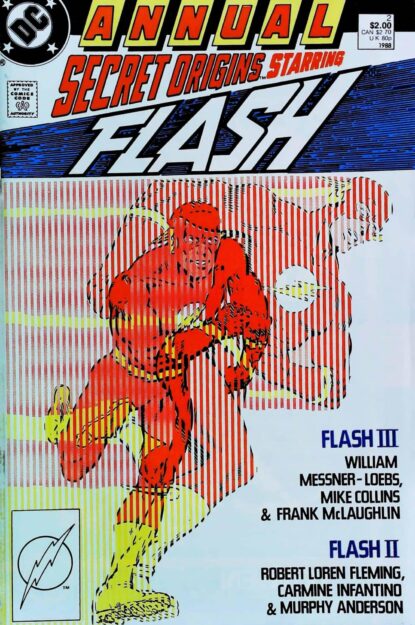 SECRET ORIGINS ANNUAL (1987) #1 - DC Comics - lecubeacomics.com Couverture de SECRET ORIGINS ANNUAL (1987) #1 - par John Byrne - lecubeacomics.com
