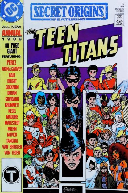 SECRET ORIGINS ANNUAL (1987) #2 - DC Comics - lecubeacomics.com Couverture de SECRET ORIGINS ANNUAL (1987) #2 - par Carmine Infantino - lecubeacomics.com