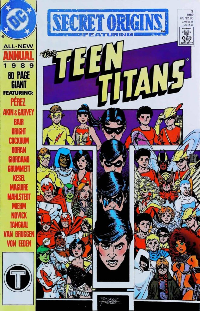Secret Origins Annual #2, vue de l'exemplaire