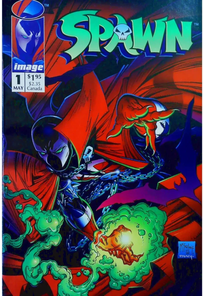 Spawn #1, vue de l'exemplaire
