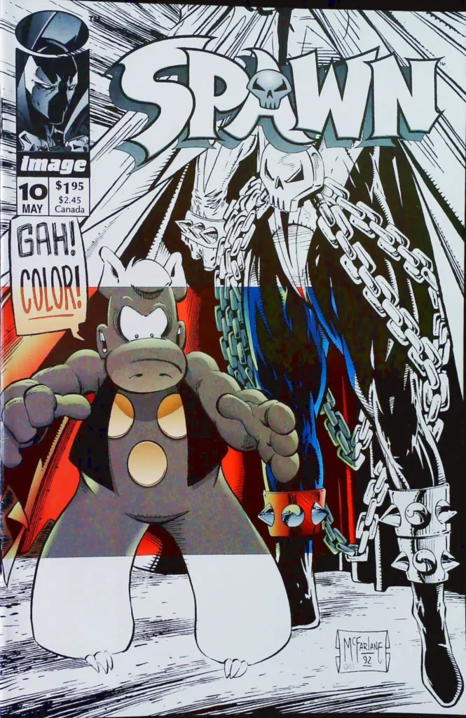 Spawn #10, vue de l'exemplaire