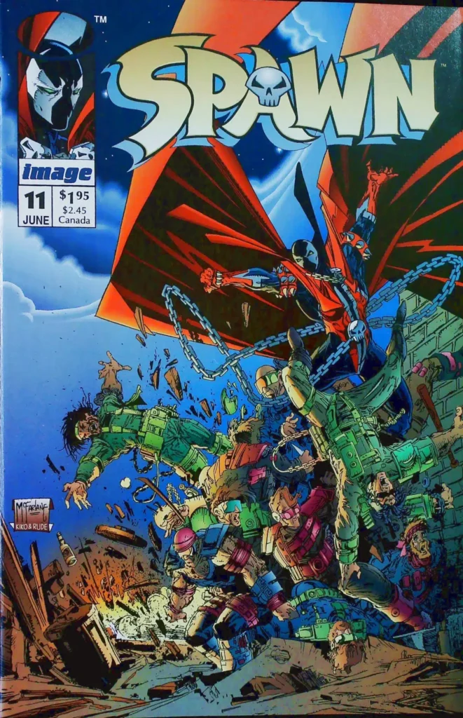 Spawn #11, vue de l'exemplaire