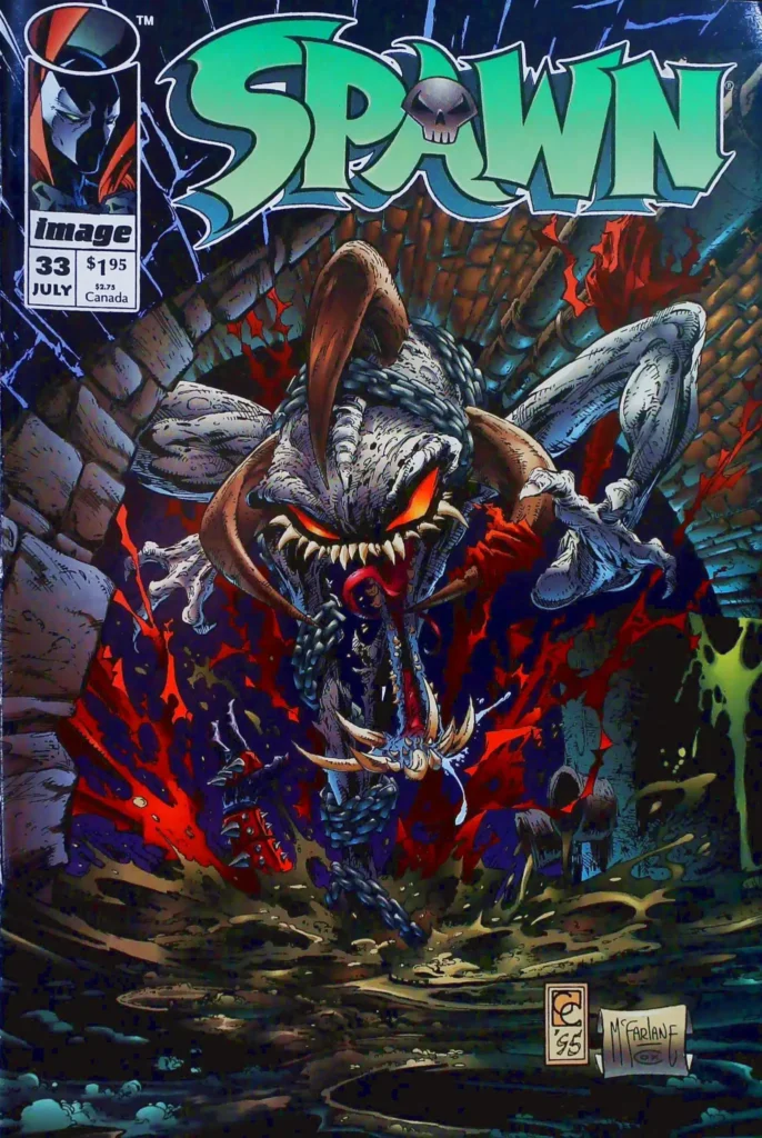 Spawn #33, vue de l'exemplaire