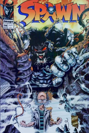 Couverture de SPAWN (1992) #38 - par Kevin Conrad Hanna - lecubeacomics.com