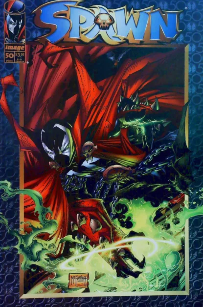 Couverture de SPAWN (1992) #50 - par Todd McFarlane - lecubeacomics.com