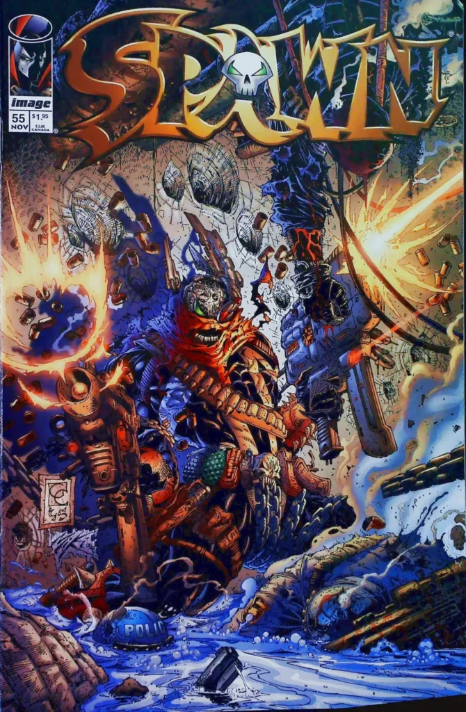 Spawn #55, vue de l'exemplaire