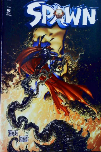 Couverture de SPAWN (1992) #66 - par Chance Wolf - lecubeacomics.com