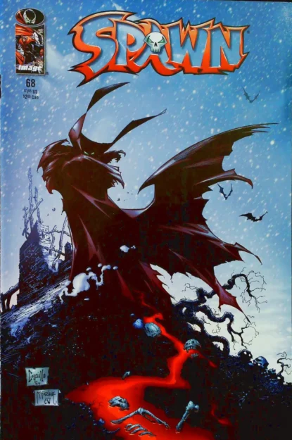 SPAWN (1992) #68 - Image - lecubeacomics.com Couverture de SPAWN (1992) #68 - par Greg Capullo - lecubeacomics.com