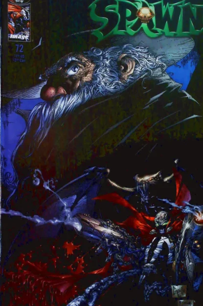 SPAWN (1992) #72 - Image - lecubeacomics.com Couverture de SPAWN (1992) #72 - par Chance Wolf - lecubeacomics.com
