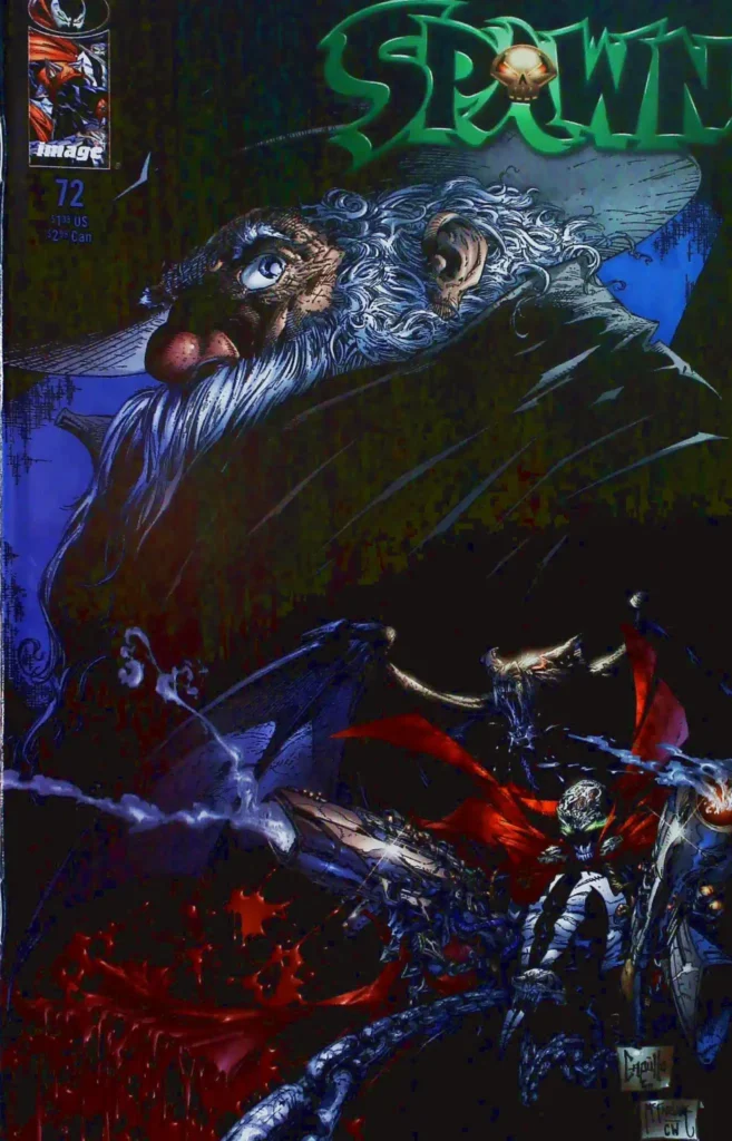 Spawn #72, vue de l'exemplaire