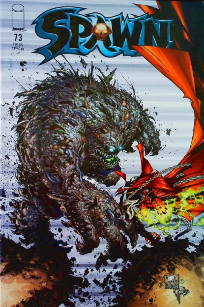 SPAWN (1992) #73 - Image - lecubeacomics.com Couverture de SPAWN (1992) #73 - par Danny Miki - lecubeacomics.com