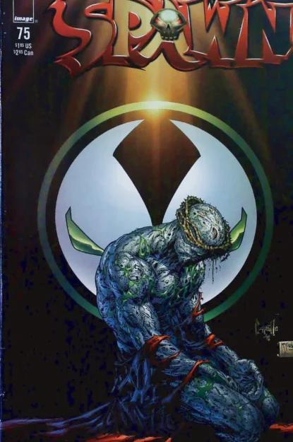 SPAWN (1992) #75 - Image - lecubeacomics.com Couverture de SPAWN (1992) #75 - par Danny Miki - lecubeacomics.com