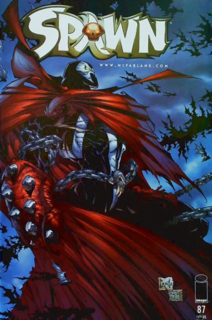 SPAWN (1992) #87 - Image - lecubeacomics.com Couverture de SPAWN (1992) #87 - par Danny Miki - lecubeacomics.com