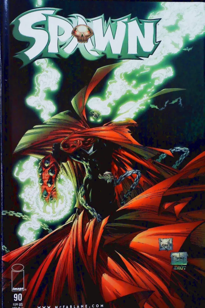 Spawn #90, vue de l'exemplaire