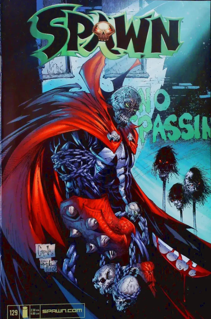 Spawn #129, vue de l'exemplaire