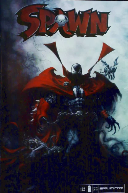 SPAWN (1992) #132 - Image - lecubeacomics.com Couverture de SPAWN (1992) #132 - par Greg Capullo - lecubeacomics.com