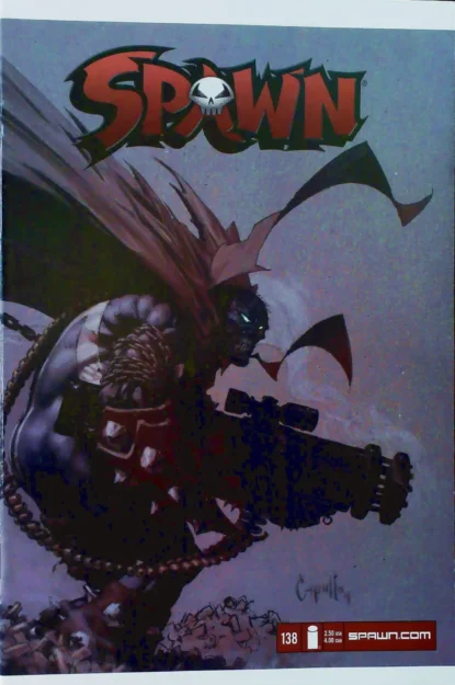 SPAWN (1992) #138 - Image - lecubeacomics.com Couverture de SPAWN (1992) #138 - par Greg Capullo - lecubeacomics.com