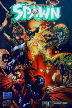 Couverture de SPAWN (1992) #155 - par Philip Tan - lecubeacomics.com