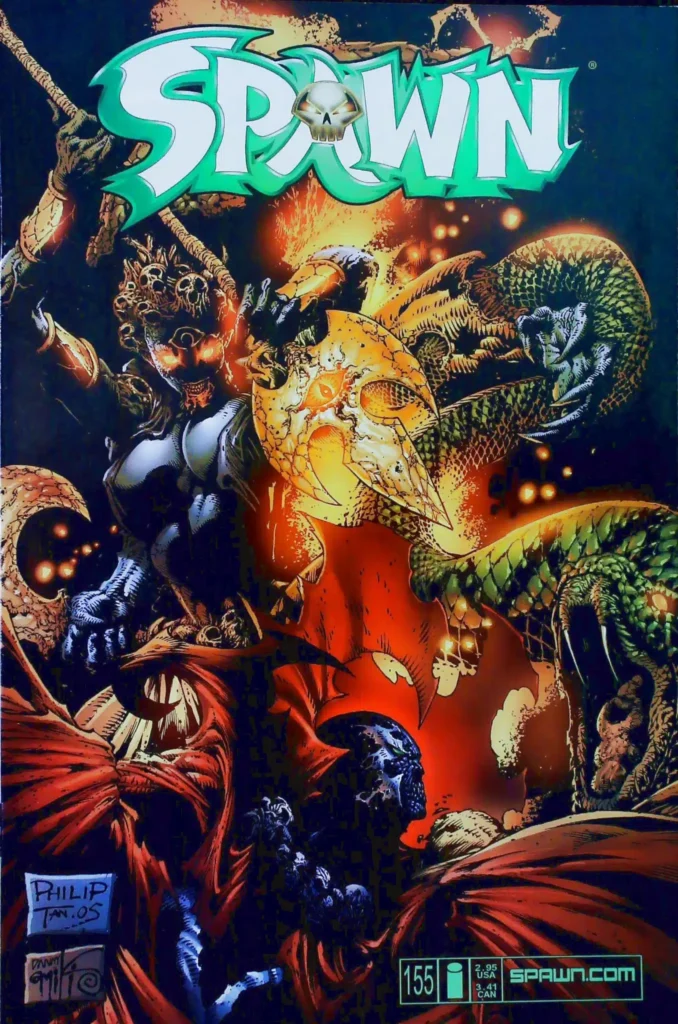 Spawn #155, vue de l'exemplaire