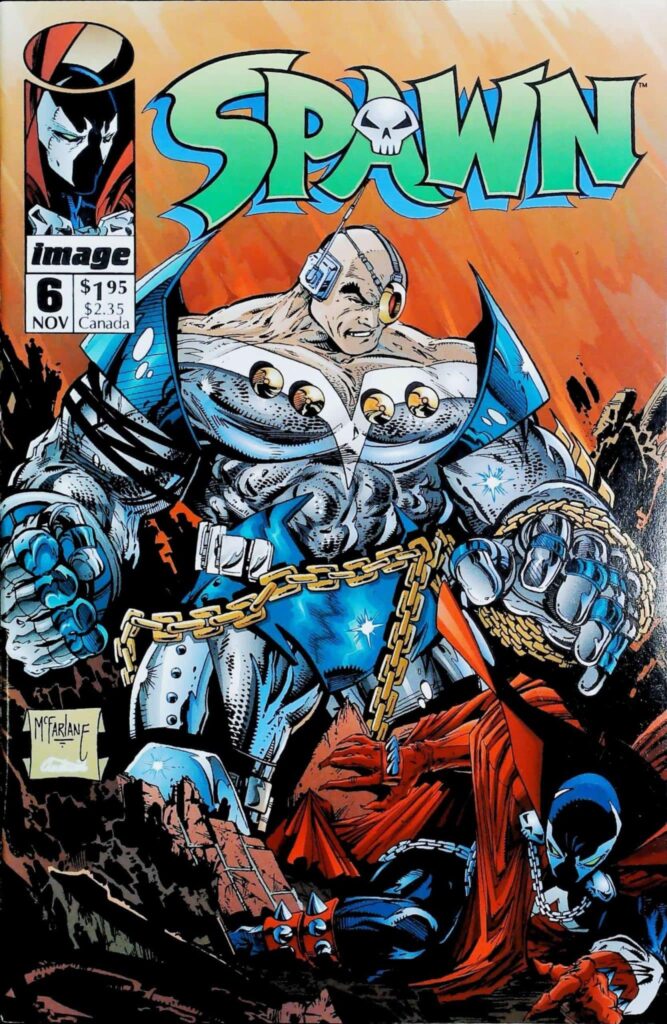 Spawn #6, vue de l'exemplaire
