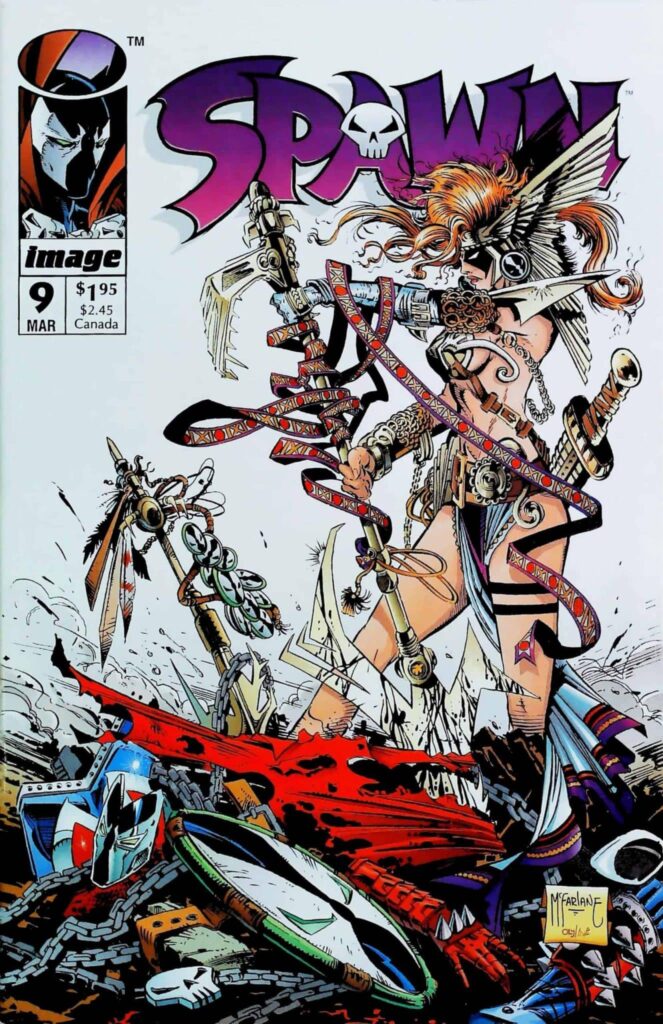 Spawn #9, vue de l'exemplaire