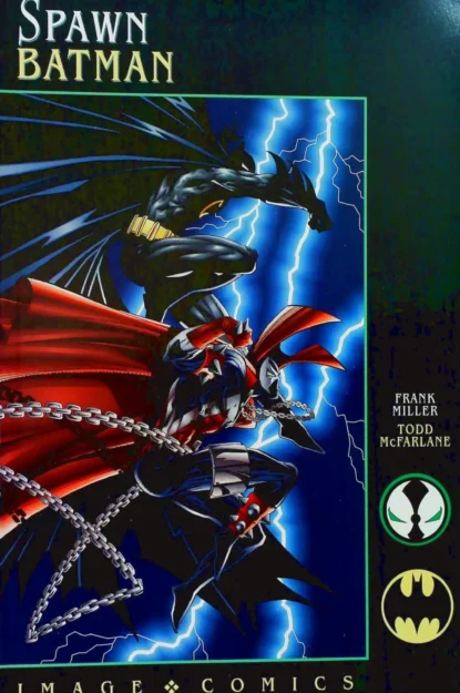 SPAWN-BATMAN (1993) - ONE SHOT - Image - lecubeacomics.com Couverture de SPAWN-BATMAN (1993) - ONE SHOT - par Kiko Taganashi - lecubeacomics.com