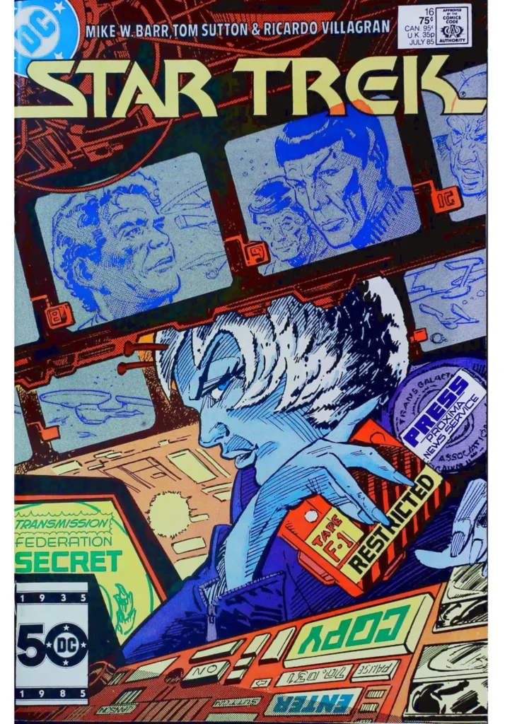 Star Trek #16, vue de l'exemplaire