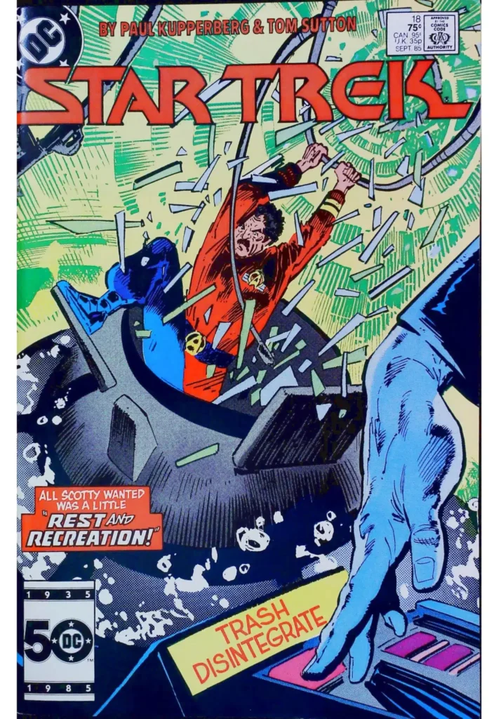 Star Trek #18, vue de l'exemplaire