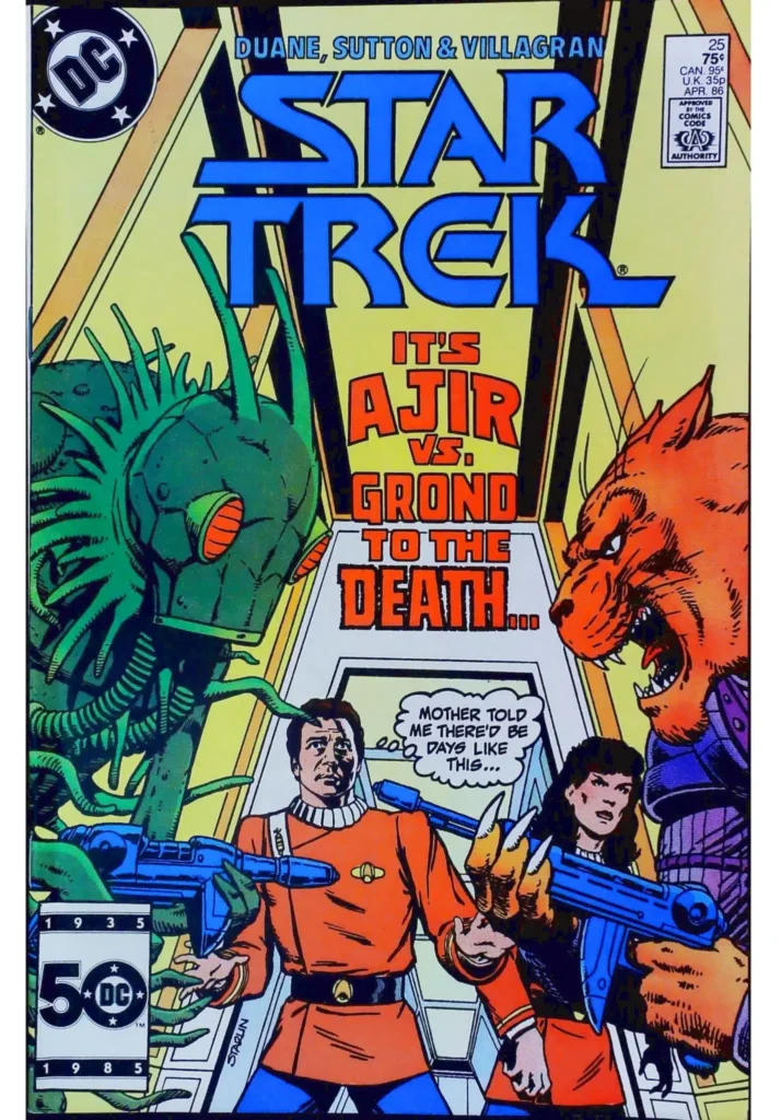 Star Trek #25, vue de l'exemplaire