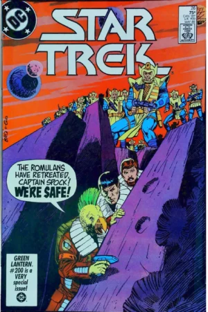 Couverture de STAR TREK (1984) #26 - par Dick Giordano - lecubeacomics.com