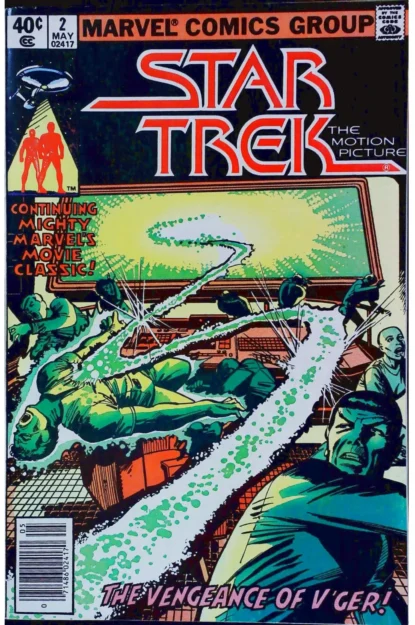 STAR TREK (1980) #2 - Marvel - lecubeacomics.com Couverture de STAR TREK (1980) #2 - par Dave Cockrum - lecubeacomics.com