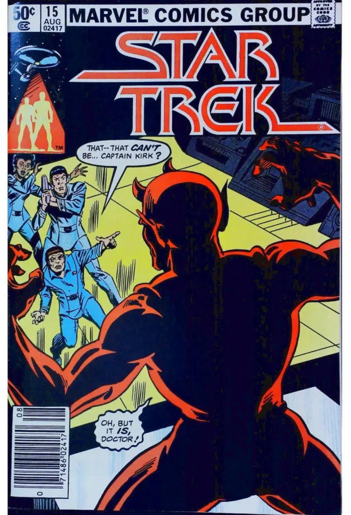 Star Trek #15, vue de l'exemplaire