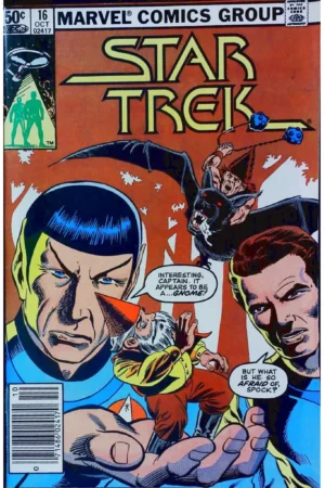 Couverture de STAR TREK (1980) #16 - par Al Milgrom - lecubeacomics.com