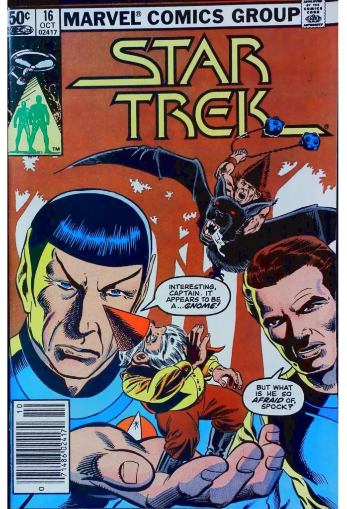 Star Trek #16, vue de l'exemplaire