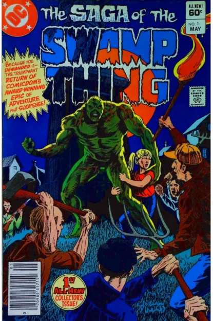 SAGA OF SWAMP THING (1982) #1 - DC Comics - lecubeacomics.com Couverture de SAGA OF SWAMP THING (1982) #1 - par Tom Yeates - lecubeacomics.com