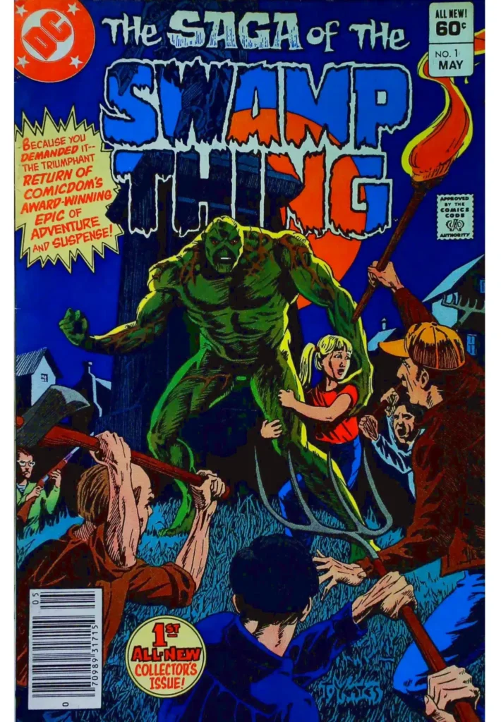 Saga Of Swamp Thing #1, vue de l'exemplaire
