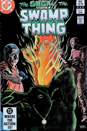 Couverture de SAGA OF SWAMP THING (1982) #9 - par Tom Yeates - lecubeacomics.com