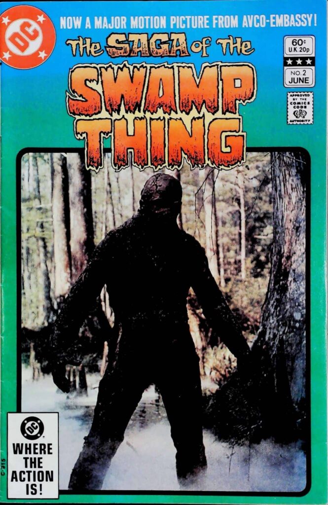 Saga Of Swamp Thing #2, vue de l'exemplaire