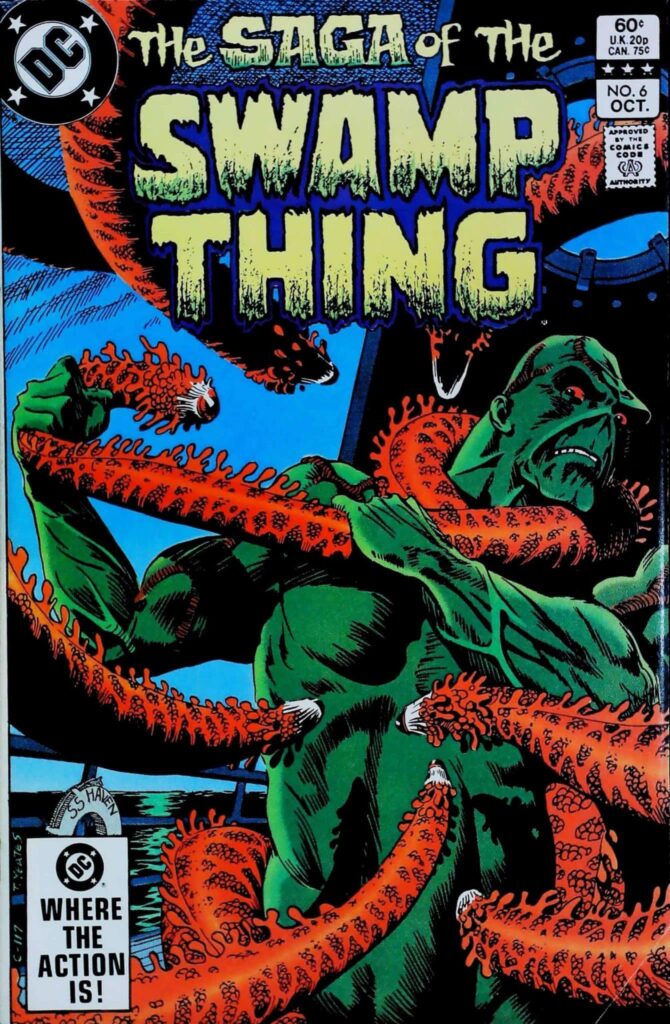 Saga Of Swamp Thing #6, vue de l'exemplaire