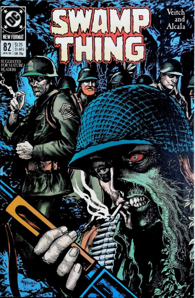 Swamp Thing #82, vue de l'exemplaire